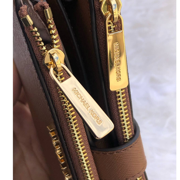 Michael Kors Wallet Lugagge Double Zip Wallet - Picture 3 of 4